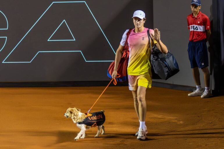 Fonseca e Muller participam de ação com os CãoDulas no Rio Open