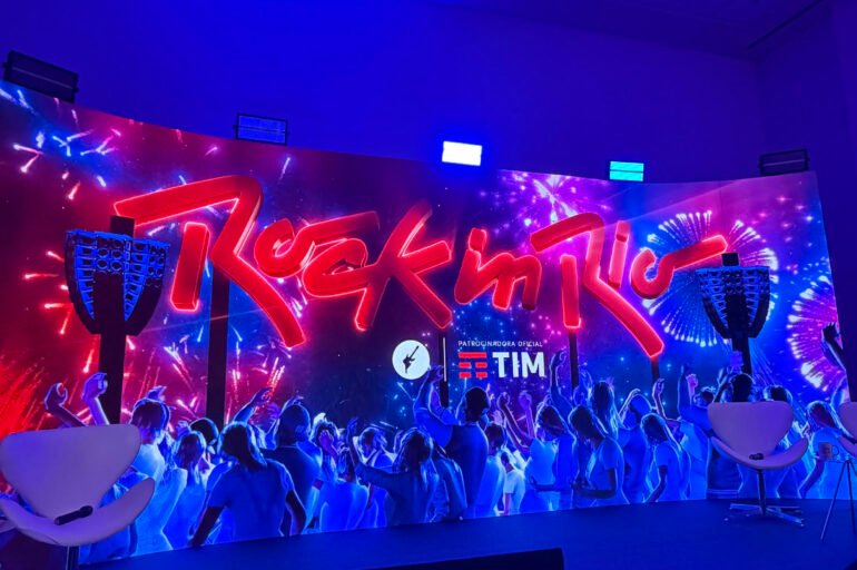 TIM faz ação promocional com 4 mil ingressos para o Rock in Rio 2026