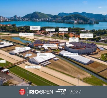 Rio Open anuncia expansão da estrutura e novo complexo no Jockey Club Brasileiro para a edição de 2027