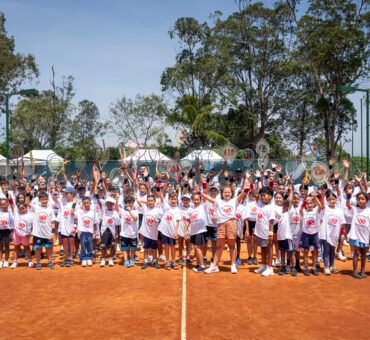 Rio Open entra no clima do Dia das Crianças com programação especial para 230 crianças e jovens de projetos sociais